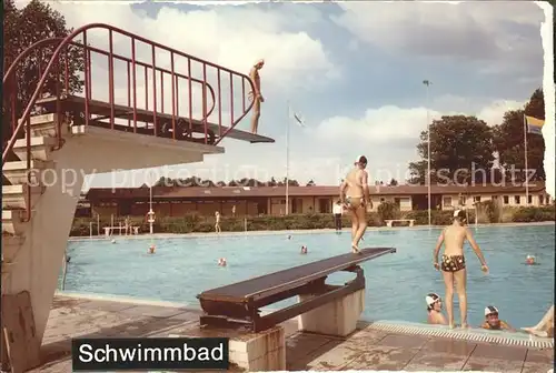 Wittingen Niedersachsen Schwimmbad Kat. Wittingen