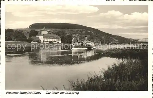 Bad Karlshafen Oberweser Dampfschiffahrt Bueckeberg Kat. Bad Karlshafen