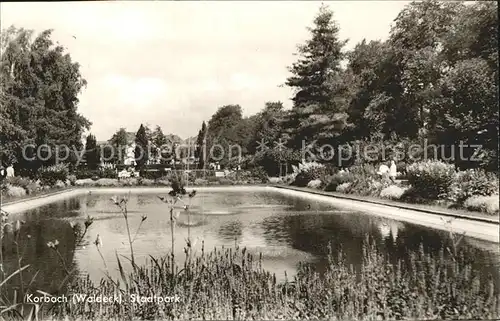 Korbach Stadtpark  Kat. Korbach