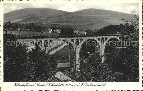 Usseln Bruecke  Kat. Willingen (Upland)