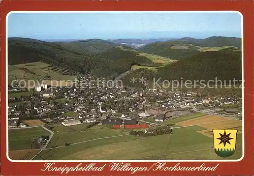 Willingen Sauerland Fliegeraufnahme Kat. Willingen (Upland)