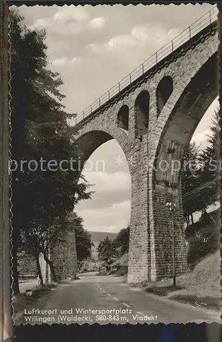 Willingen Sauerland Viadukt  Kat. Willingen (Upland)