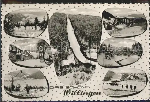 Willingen Sauerland Hauptstrasse Skilift Ettelsberg Kat. Willingen (Upland)