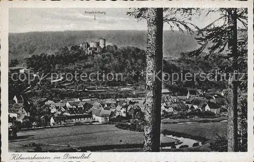 Helmarshausen Diemeltal Kruckenburg Kat. Bad Karlshafen