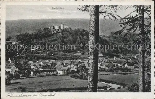 Helmarshausen Diemeltal Kruckenburg Kat. Bad Karlshafen