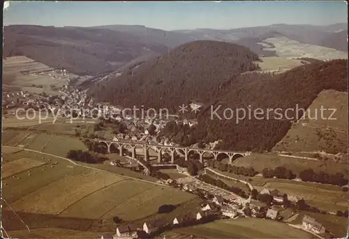 Willingen Sauerland Fliegeraufnahme Viadukt Kat. Willingen (Upland)