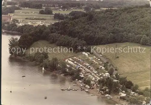 Edersee Fliegeraufnahme Zeltplatz Kat. Edertal