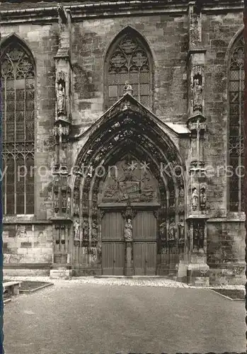 Korbach Portal der Kilianskirche Kat. Korbach
