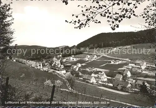 Schwalefeld Dorf Kat. Willingen (Upland)
