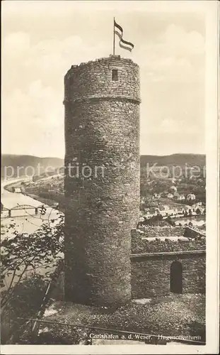 Bad Karlshafen Hugenottenturm  Kat. Bad Karlshafen