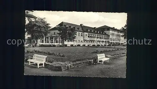 Bad Karlshafen Sanatorium  Kat. Bad Karlshafen