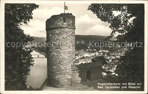 Bad Karlshafen Hugenottenturm  Kat. Bad Karlshafen