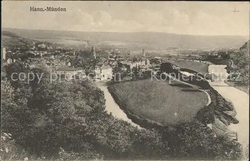 Hann. Muenden Zusammenfluss  Kat. Hann. Muenden