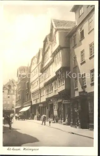 Kassel Muellergasse  Kat. Kassel