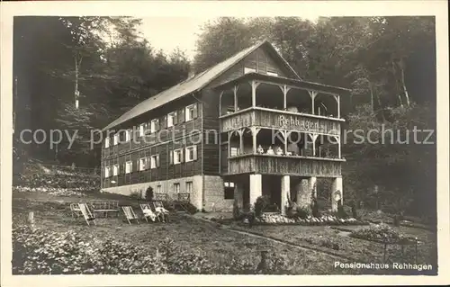 Muenden Pensionshaus Rehhagen Kat. Lichtenfels