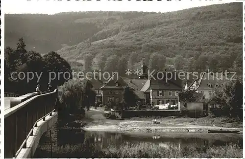 Gieselwerder Bruecke Kat. Oberweser