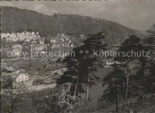 Muenden Blick zur Fuldabruecke Kat. Lichtenfels