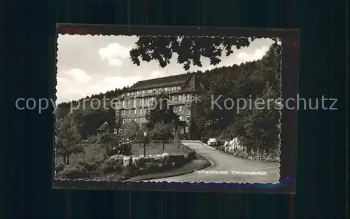 Helmarshausen Waldsanatorium Kat. Bad Karlshafen