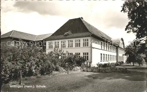 Wittingen Niedersachsen Schule Kat. Wittingen