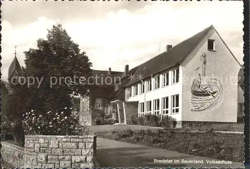 Bredelar Volksschule Kat. Marsberg