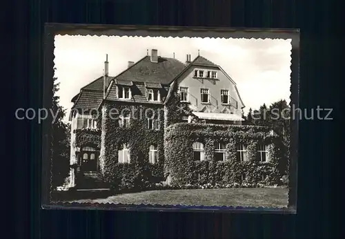 Hannoversch Muenden Erholungsheim  Landfrauenschule Chattenbuehl Kat. Hann. Muenden