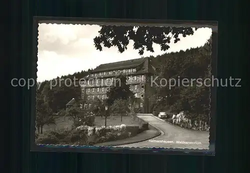 Helmarshausen Waldsanatorium Kat. Bad Karlshafen