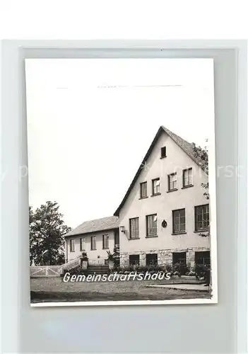 Immenhausen Hessen Gemeinschaftshaus Kat. Immenhausen