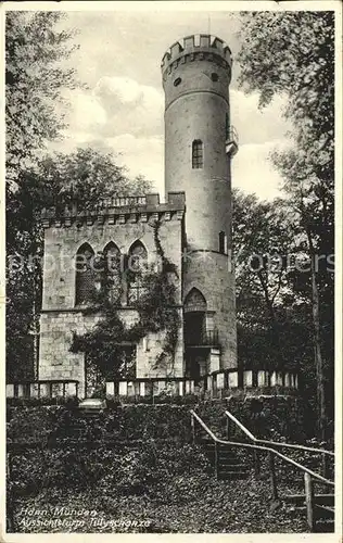 Hannoversch Muenden Aussichtsturm Tillyschanze Kat. Hann. Muenden