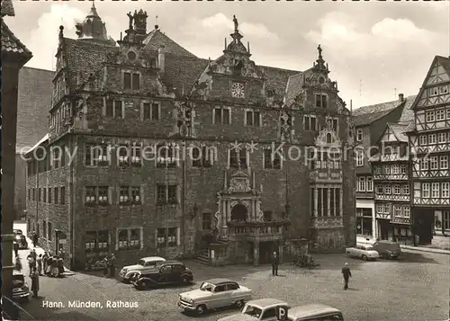 Hannoversch Muenden Rathaus Kat. Hann. Muenden