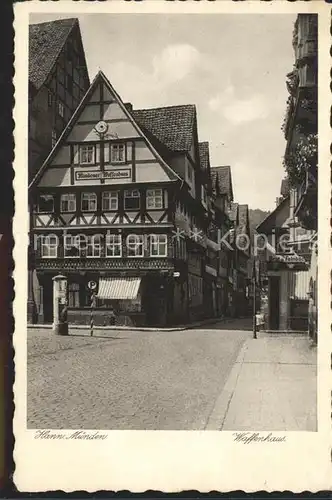 Hannoversch Muenden Waffenhaus Kat. Hann. Muenden