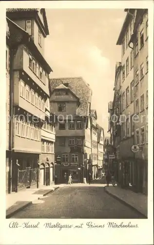 Kassel Marktgasse Grimms Maerchenhaus Kat. Kassel