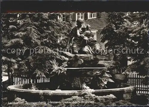 Spangenberg Hessen Liebenbach  Brunnen Kat. Spangenberg