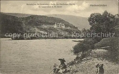 Hedemuenden Sanatorium Doktor Lauenstein Heim Kaufunger Walde Kat. Hann. Muenden