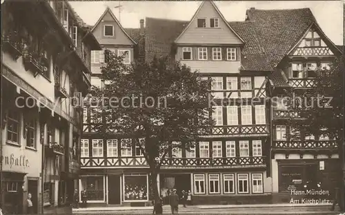 Hann. Muenden Kirchplatz Kat. Hann. Muenden