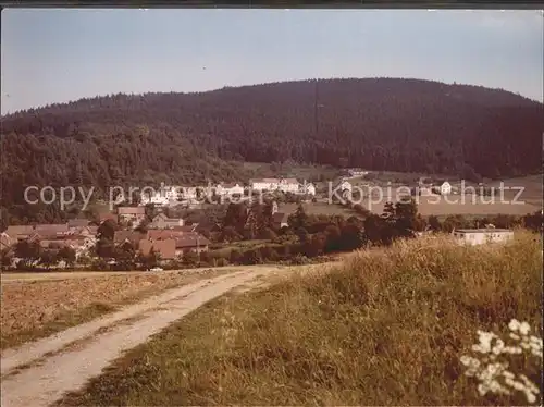 Wichte Feldweg Dorf Kat. Morschen