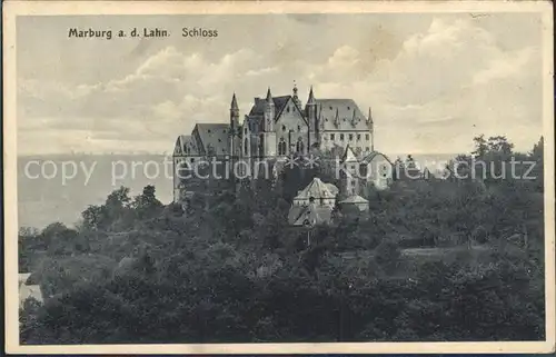 Marburg Lahn Schloss Kat. Marburg