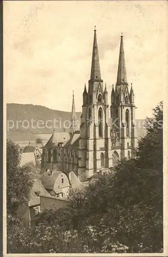 Marburg Lahn St Elisabeth Kirche Kat. Marburg