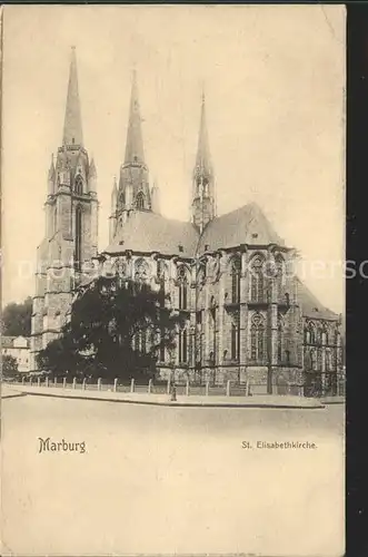 Marburg Lahn St Elisabethkirche Kat. Marburg