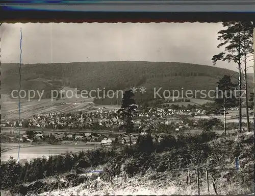 Veckerhagen Panorama Weserbergland Kat. Reinhardshagen