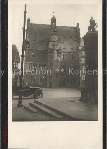 Marburg Lahn Rathaus Kat. Marburg