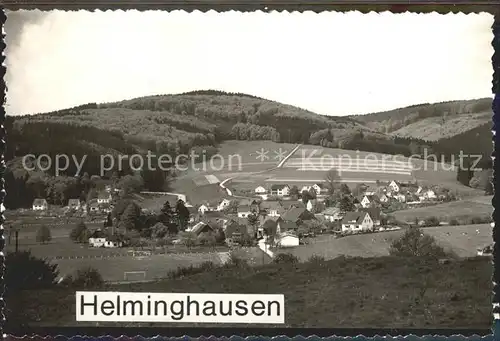 Helminghausen Panorama Kat. Marsberg