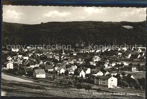 Endbach Bad Teilansicht Kneipp Kurort Kat. Bad Endbach