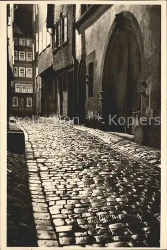 Marburg Lahn Alte Gasse am Marktplatz Kat. Marburg