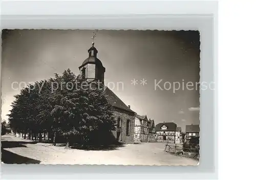 Veckerhagen Kirche und Brauhaus Kat. Reinhardshagen