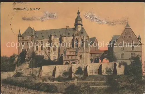 Marburg Lahn Schloss Kat. Marburg