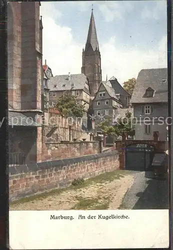 Marburg Lahn An der Kugelkirche Kat. Marburg