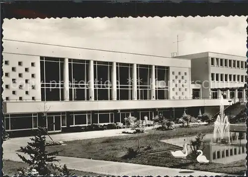 Bad Endbach Buergerhaus Springbrunnen Kneipp Kurort Kat. Bad Endbach