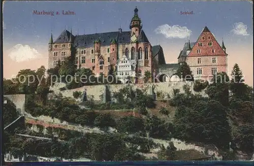 Marburg Lahn Schloss Kat. Marburg