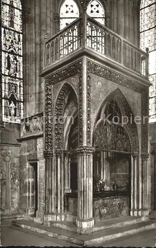 Marburg Lahn Elisabeth Mausoleum in der Elisabethkirche Kat. Marburg