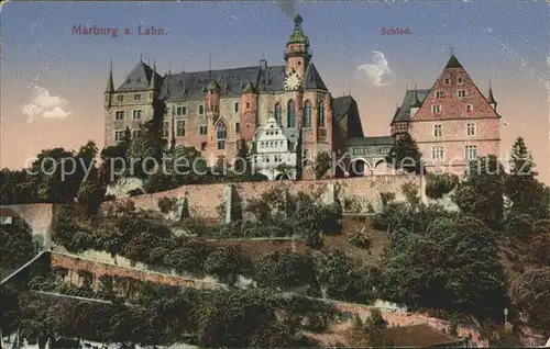 Marburg Lahn Schloss Kat. Marburg